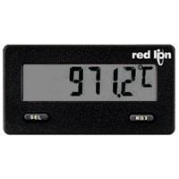Red Lion Temperature Panel Meter; 3" x 1.5"; 5 Digits; LCD; 9-28VDC; Thermocouple Input
